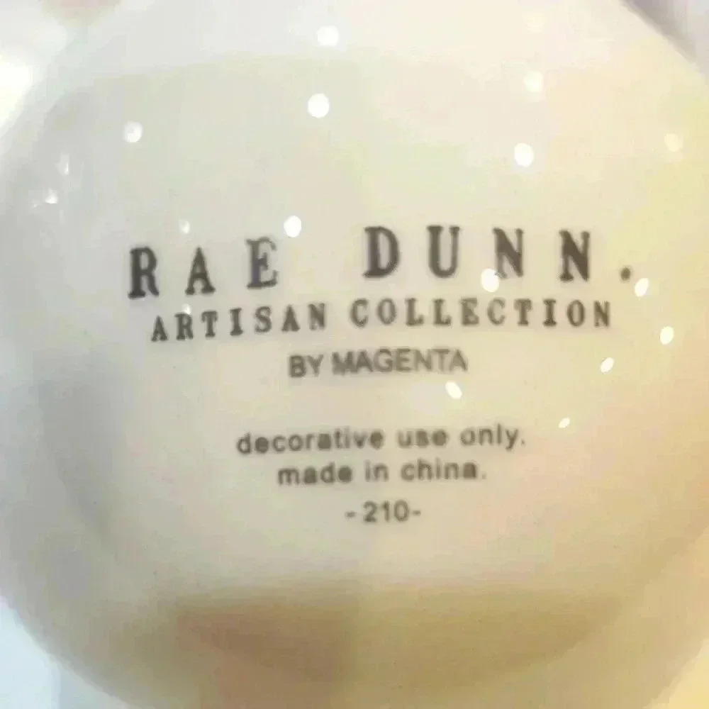 Rae Dunn Black & White Ornaments Holiday Mr. & Mrs. 2018 set Anniversary Wedding
